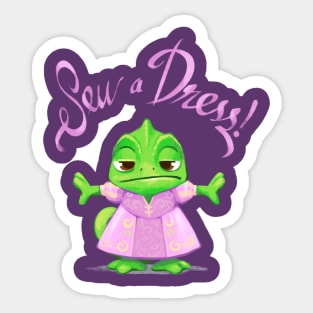 Sew a Dress! Sticker